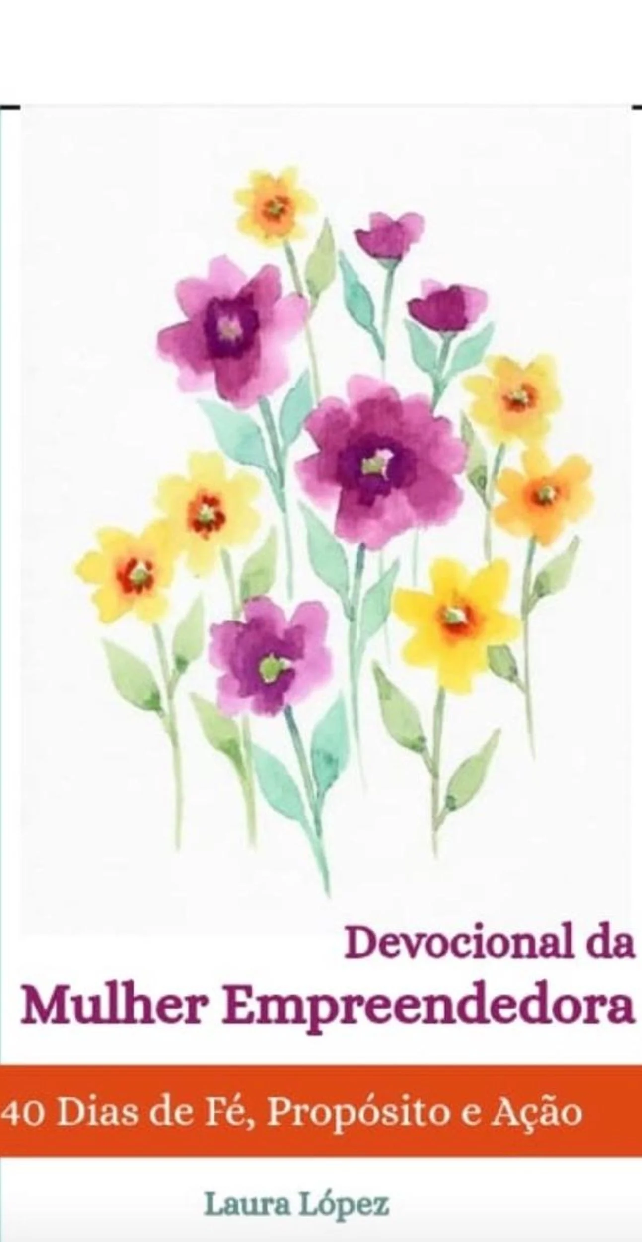 Capa do Devocional da Mulher Empreendedora, por Laura López